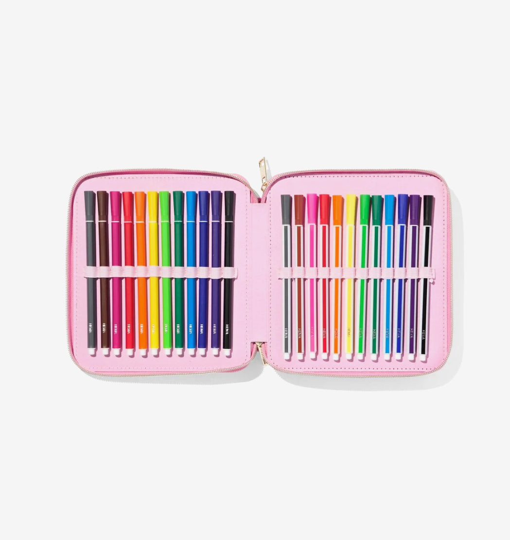 Pencil Set Plaid